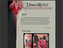 Tablet Screenshot of dimasreyes.com